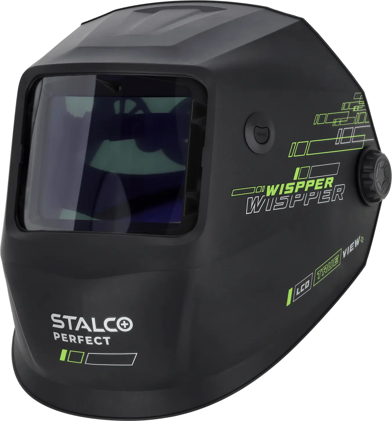 WISPPER LCD TrueView+ welding helmet STALCO PERFECT S095320011