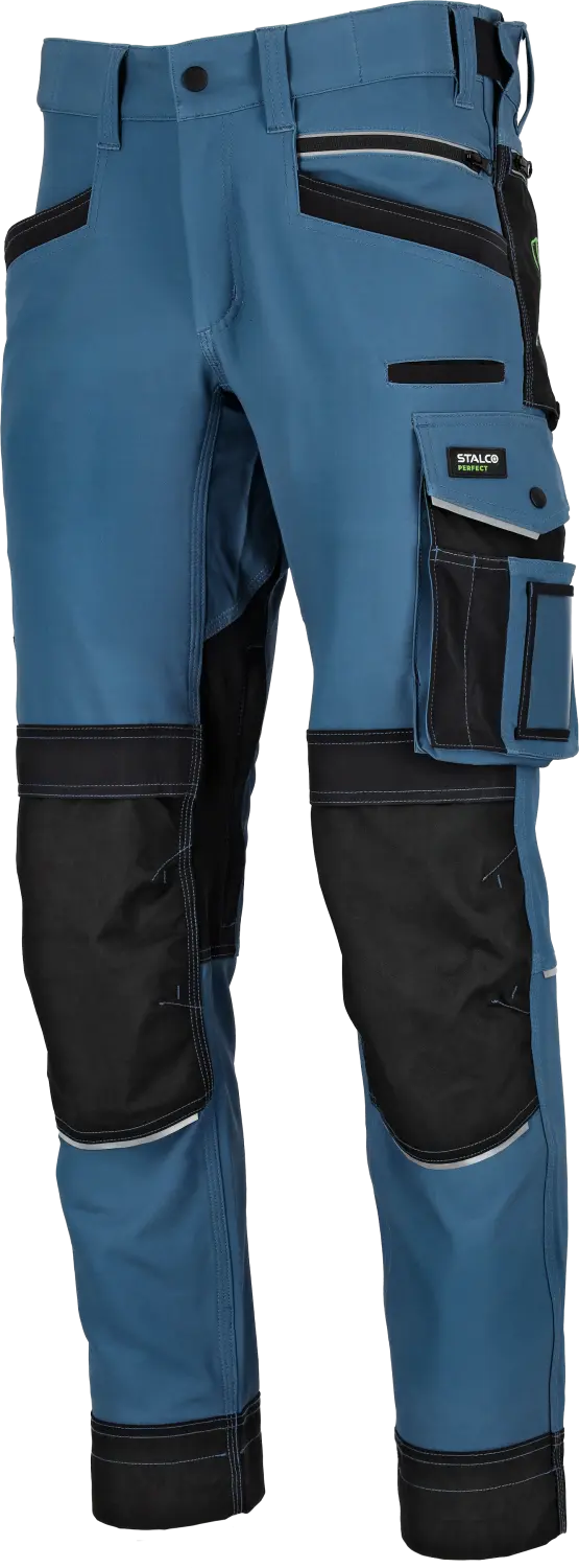 STRETCH LINE werkbroek blauw L Blauw STALCO PERFECT S090179315