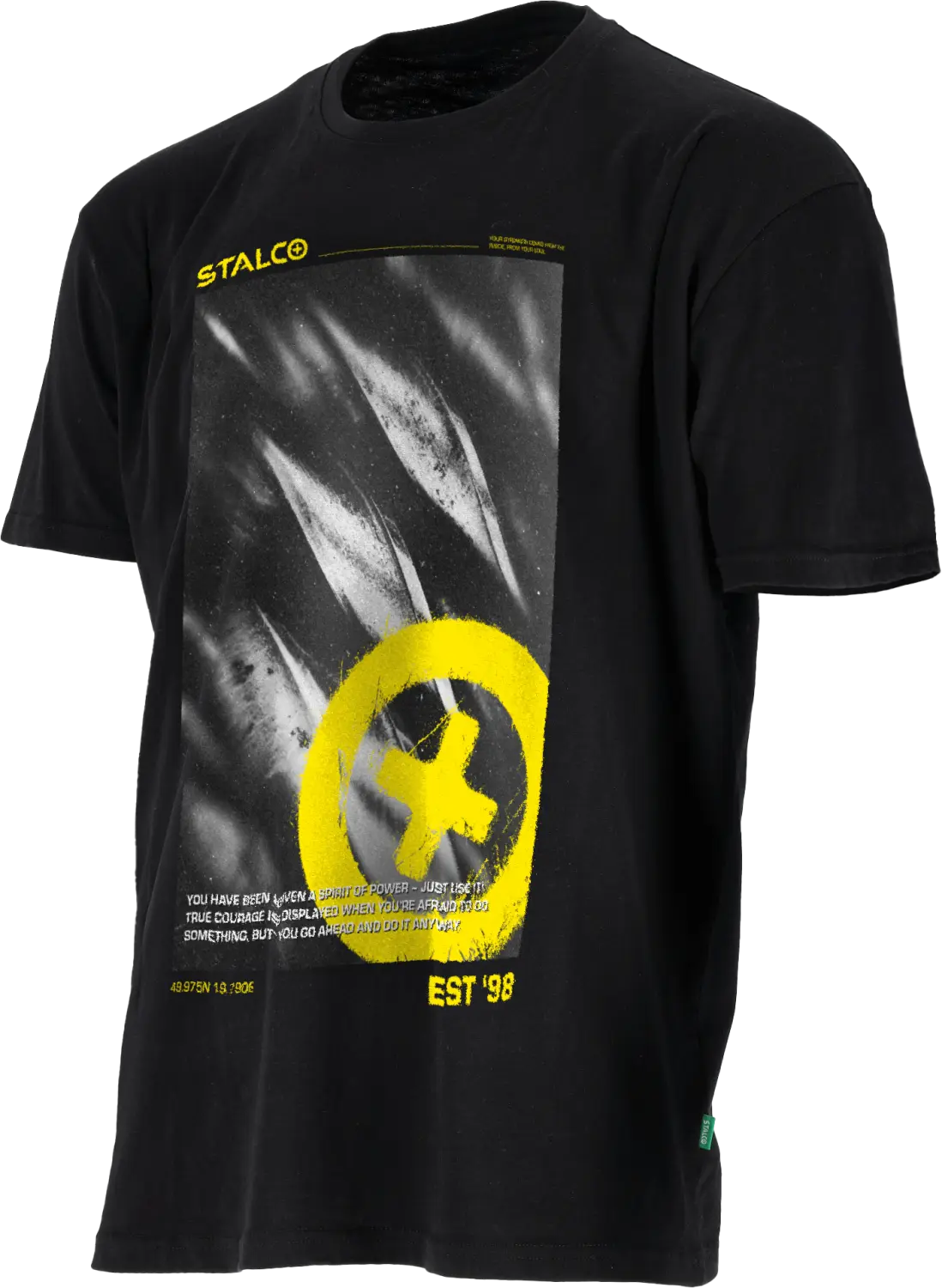 Men's T-shirt BONO STINGER STALCO XS Black S090644506