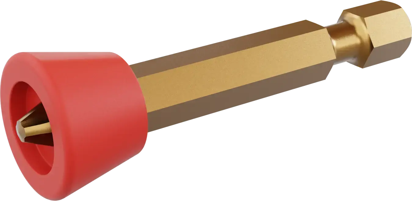Bit tip 1/4" Phillips with plastic stop STALCO S-13182