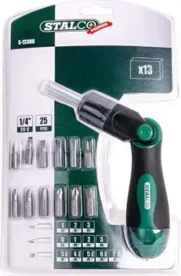 Ratchet screwdriver STALCO S-12306