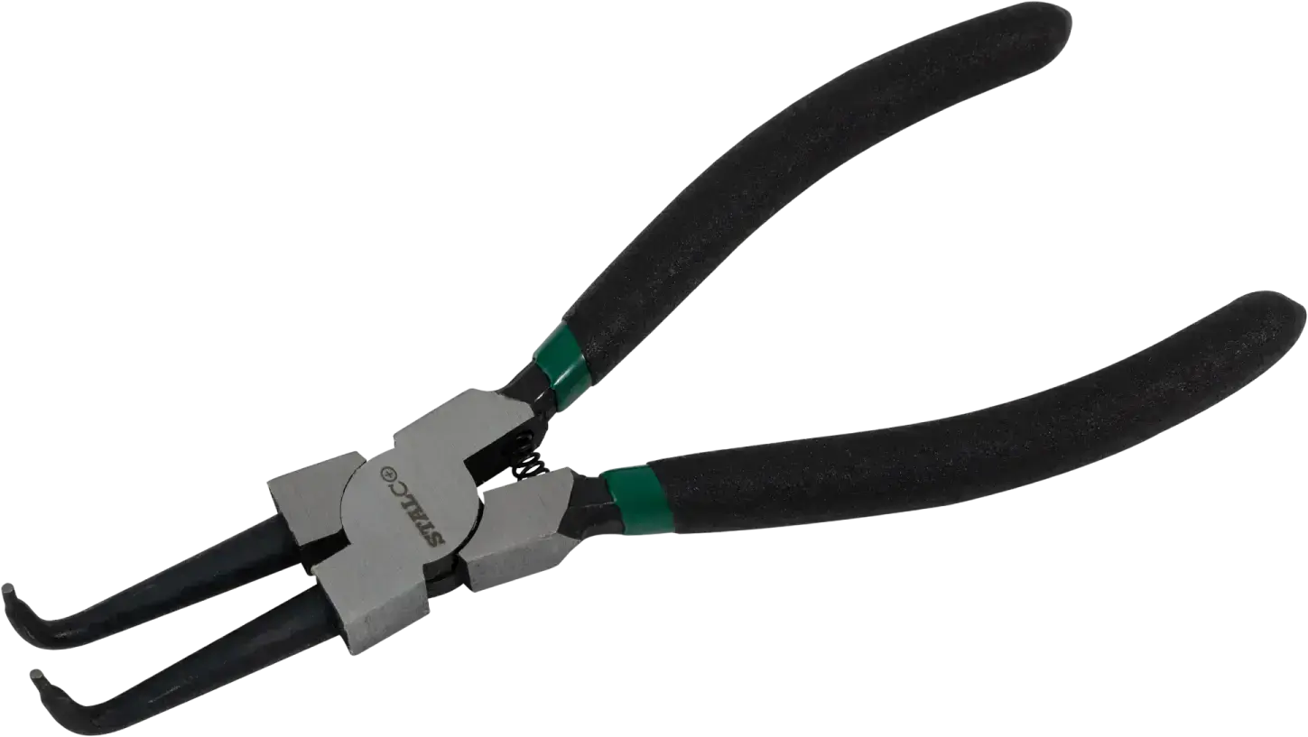 Curved Internal Circlip Pliers 180 mm STALCO S-14439
