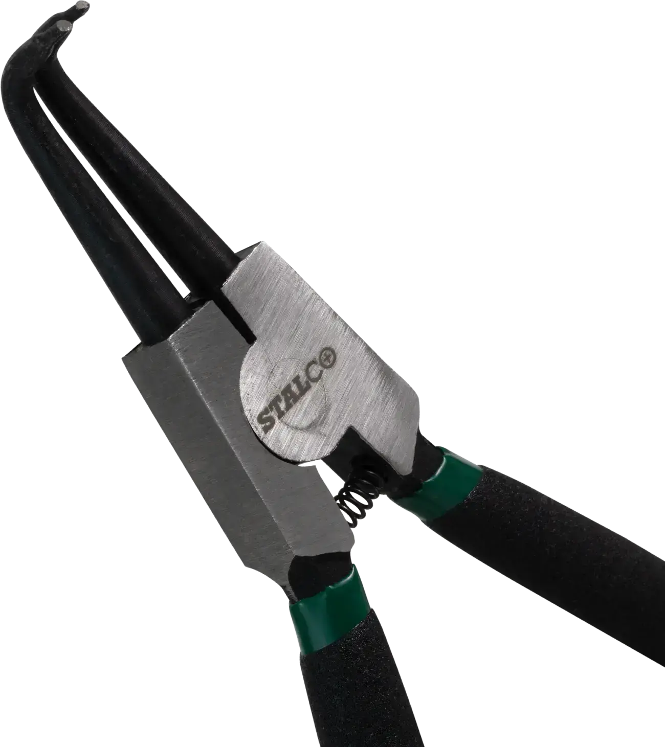 Curved External Circlip Pliers 180 mm STALCO S-14441