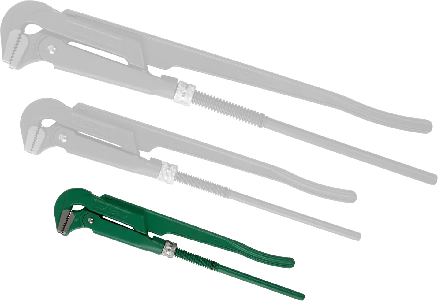 Pipe wrench 90° 1” STALCO S-15035