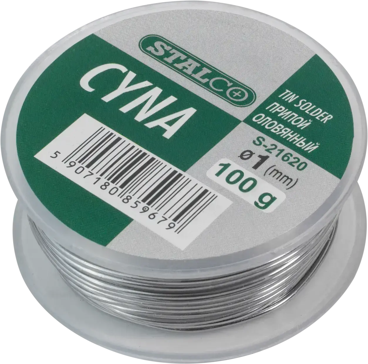 Solder ∅1mm, 100g STALCO S-21620 STALCO S-21620
