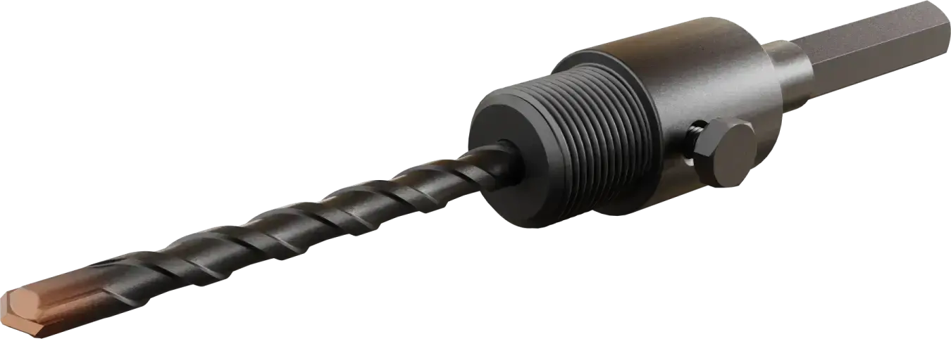 Adapter for concrete hole saws HEX 13 x 350 mm STALCO S-28135