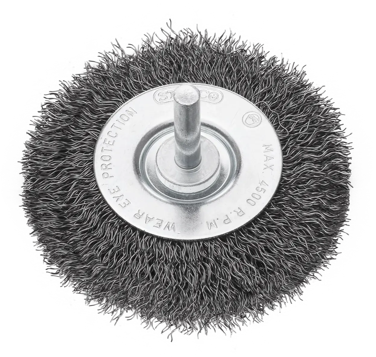 Disc Brush ø60 mm, Shank ø6 mm STALCO S-34424