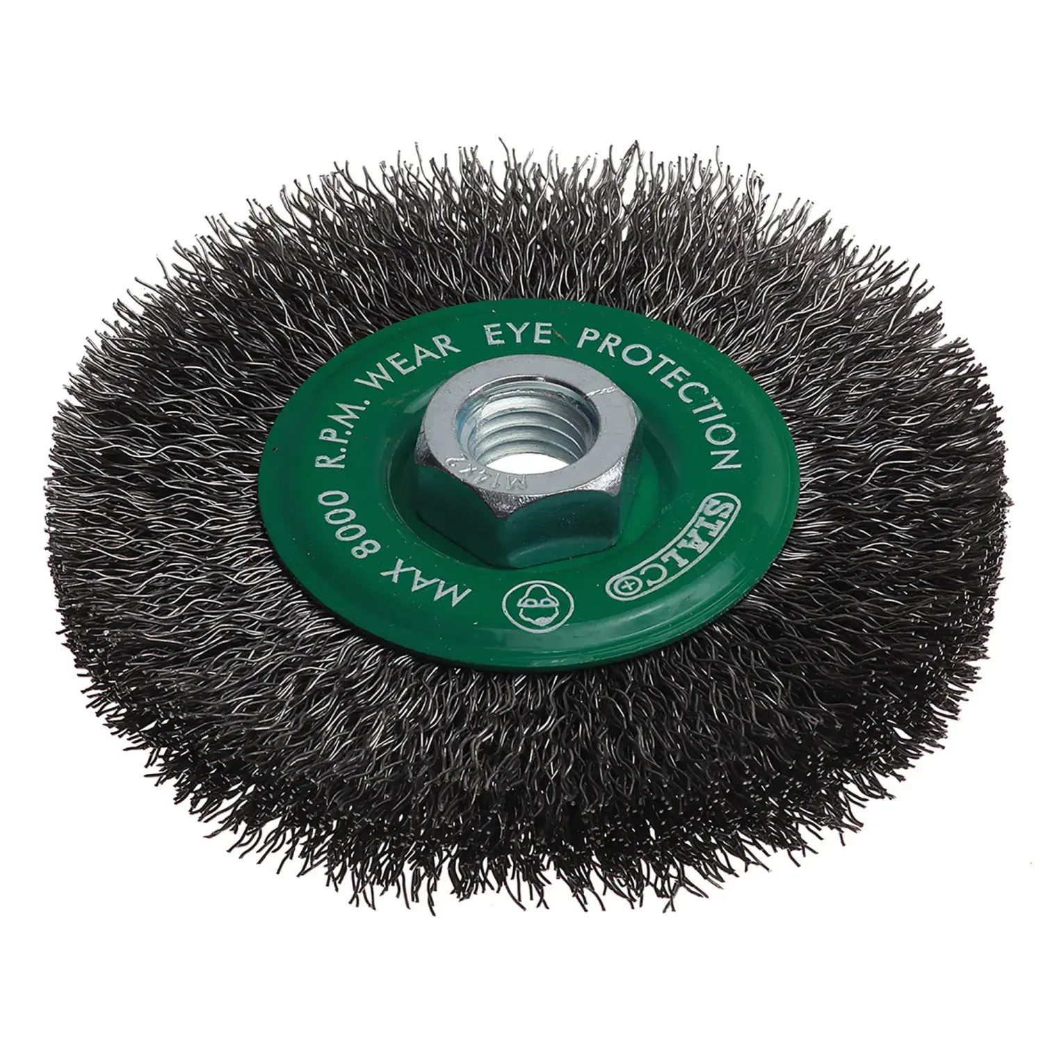 Disc Brush ø100 mm, Thread M14 STALCO S-34640