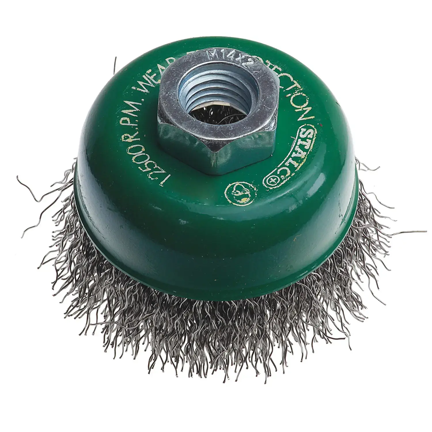 Face Brush ø100 mm, Thread M14 STALCO S-34540