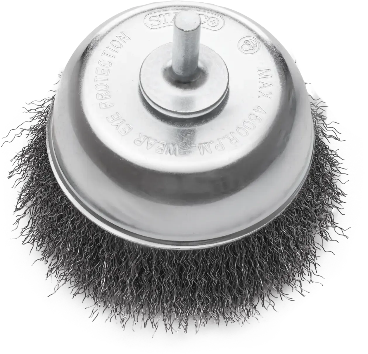Face Brush ø60 mm, Shank ø6 mm STALCO S-34324