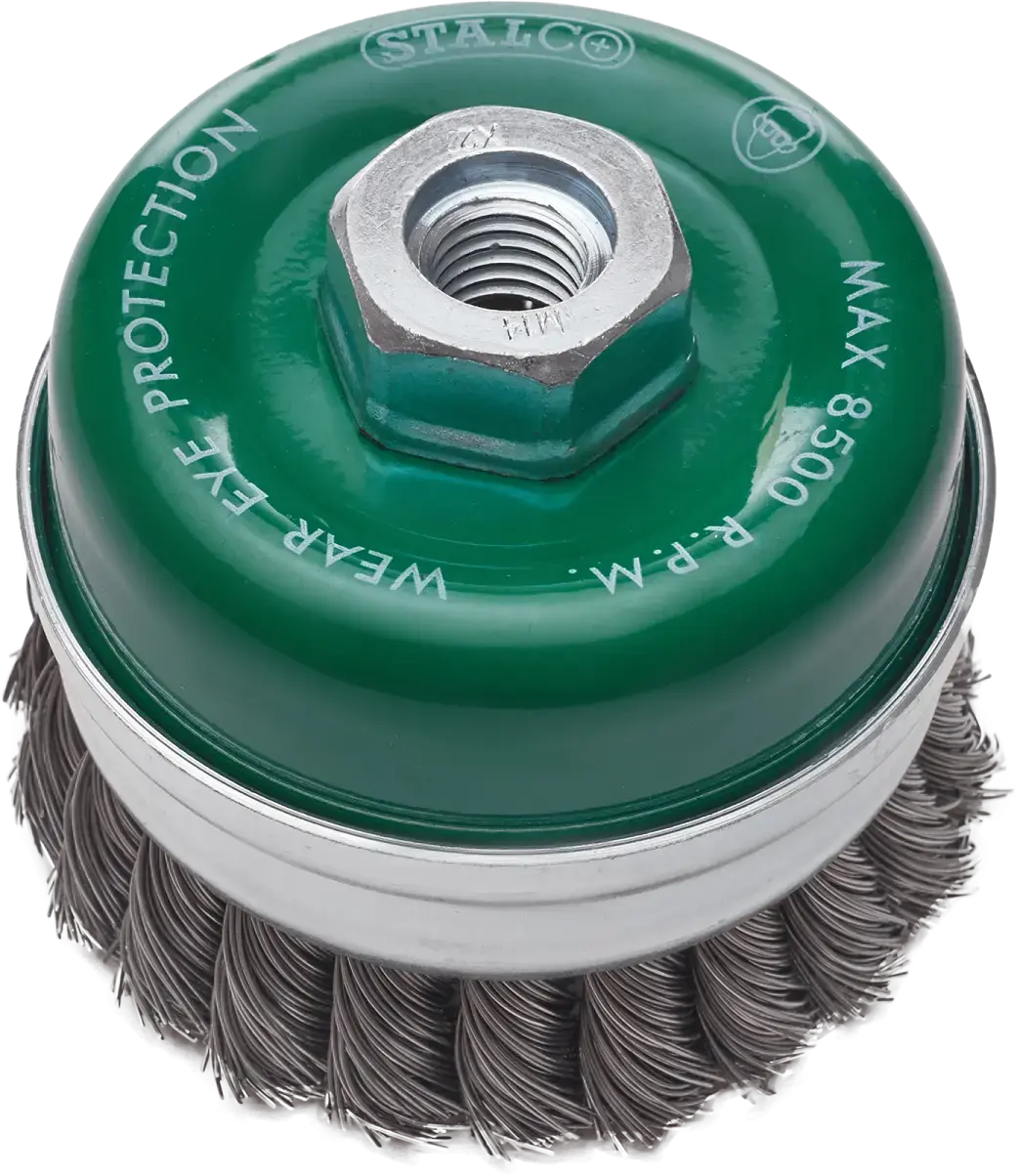 Face Brush ø60 mm, Thread M14 STALCO S-34724