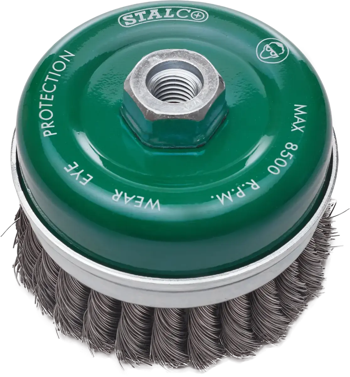 Face Brush ø100 mm, Thread M14 STALCO S-34740