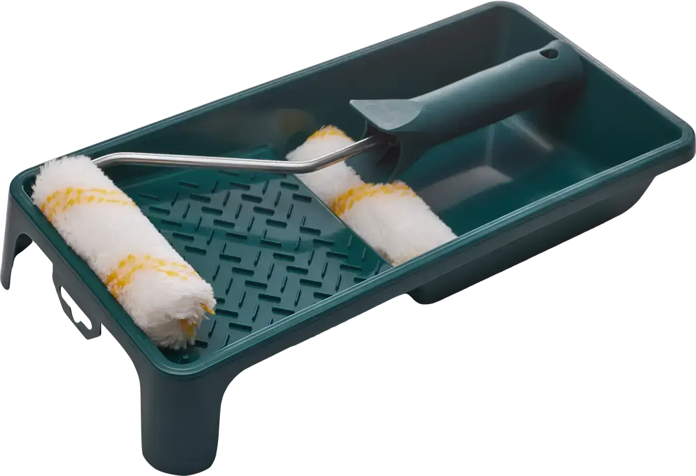 Schilder set - Gouden draad UNIVERSEEL bak 150 x 290 mm, hand 100 / ø6 mm, 2 x Gouden draad 100 mm STALCO S-38913