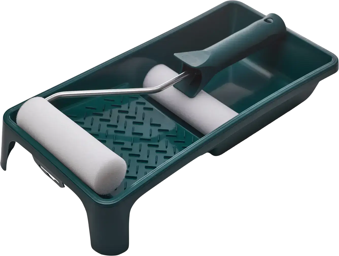 Painter’s set - Moltopren ACRYL tray 150 x 290 mm, handle 100 / ø6 mm, 2 x Moltopren 110 mm STALCO S-38919