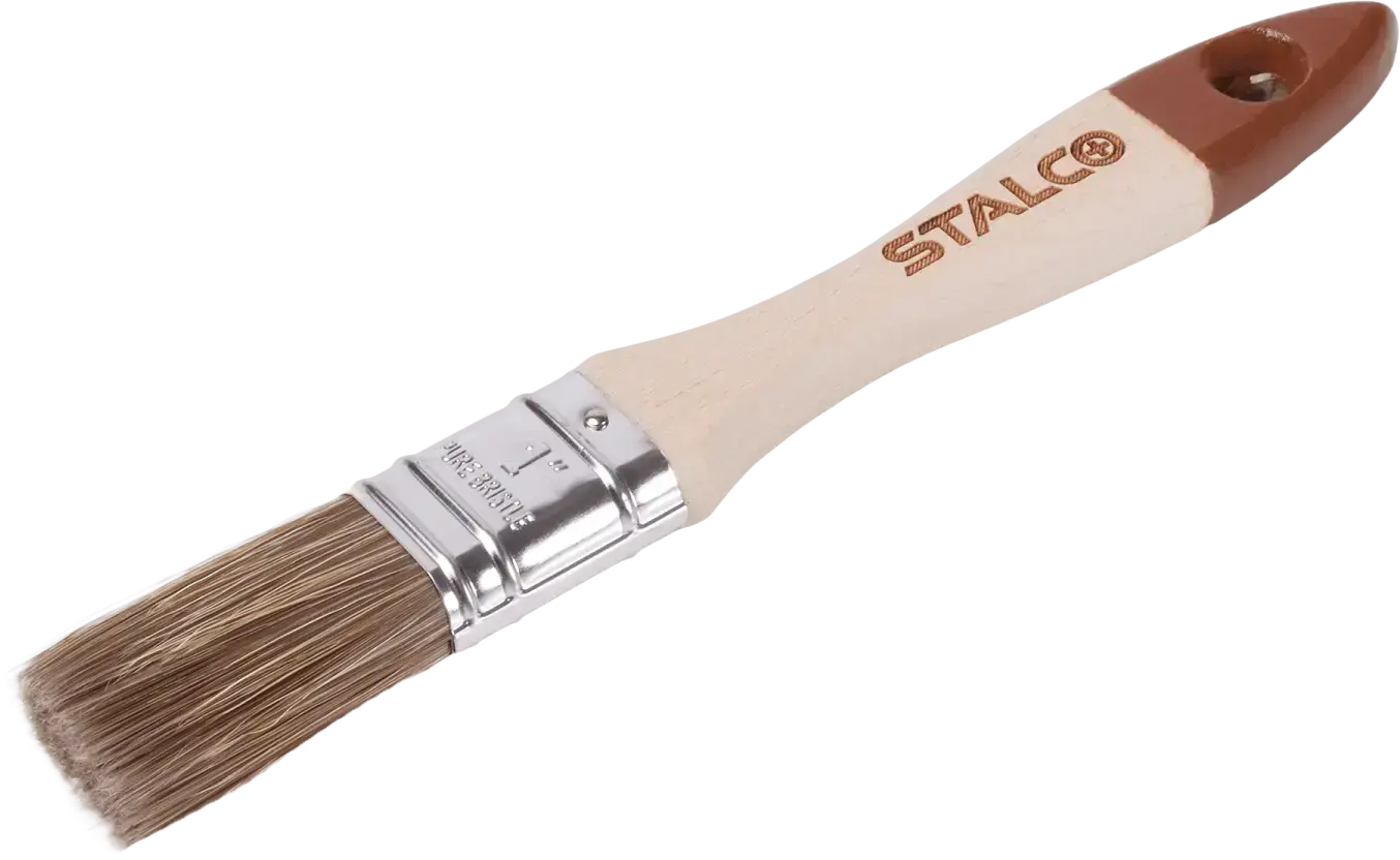 Engelse kwast WOOD 1” / 51 / 15 mm STALCO S-38990