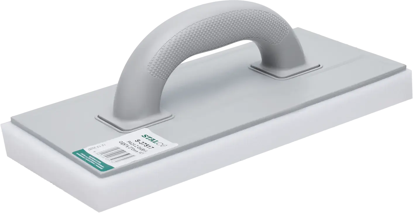 PVC Trowel with Sponge 270 x 130 mm, dense STALCO S-37517