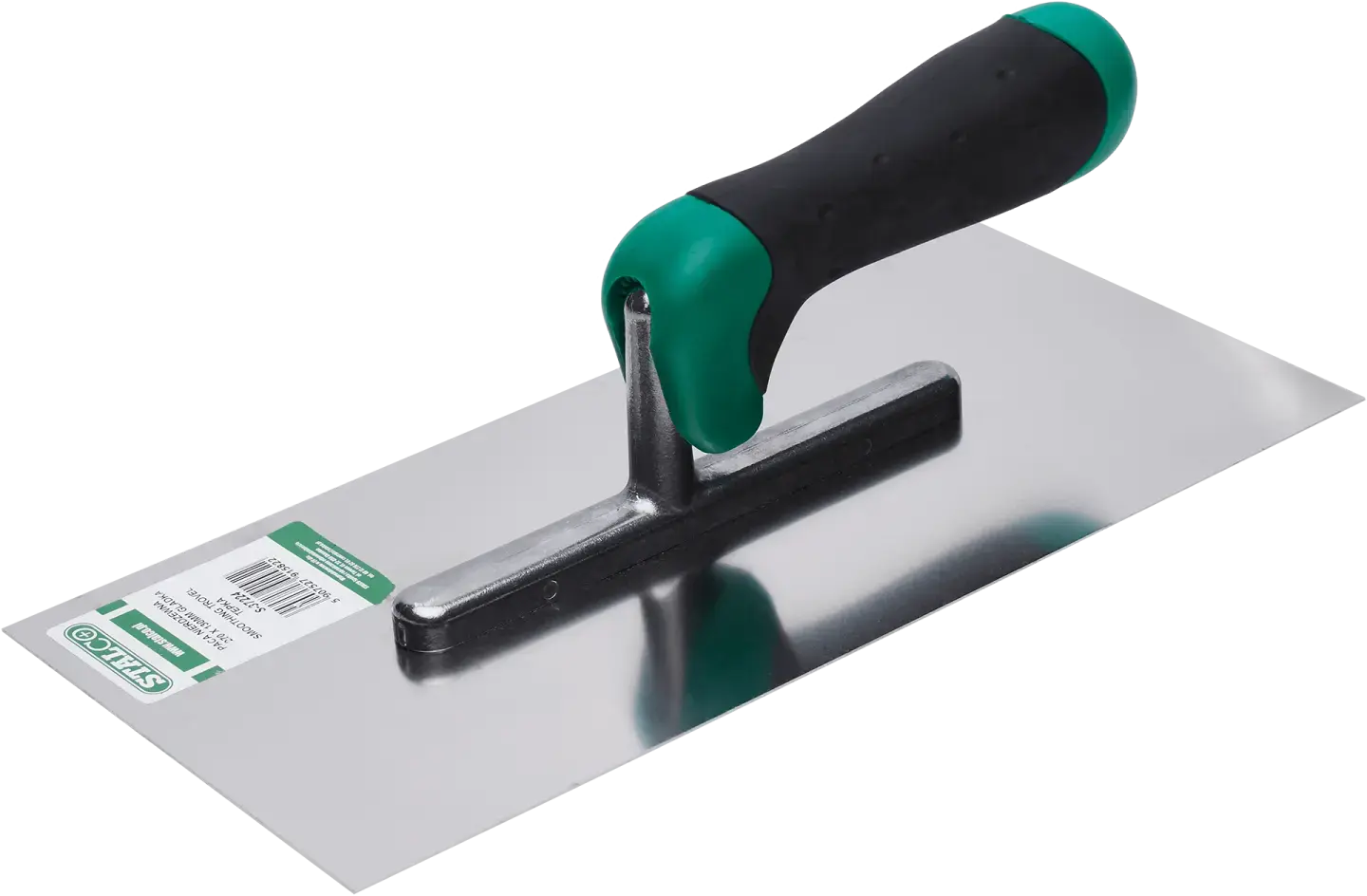 Stainless Steel Trowel 280 x 130 mm smooth STALCO S-37224