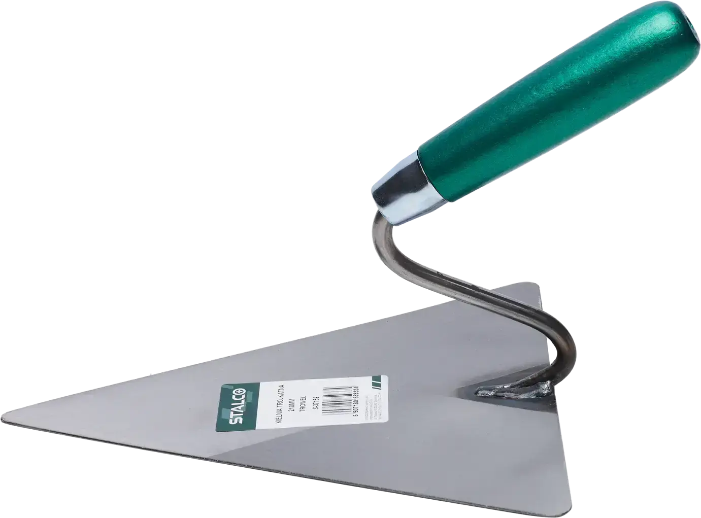 Triangular trowel 210 mm STALCO S-37159