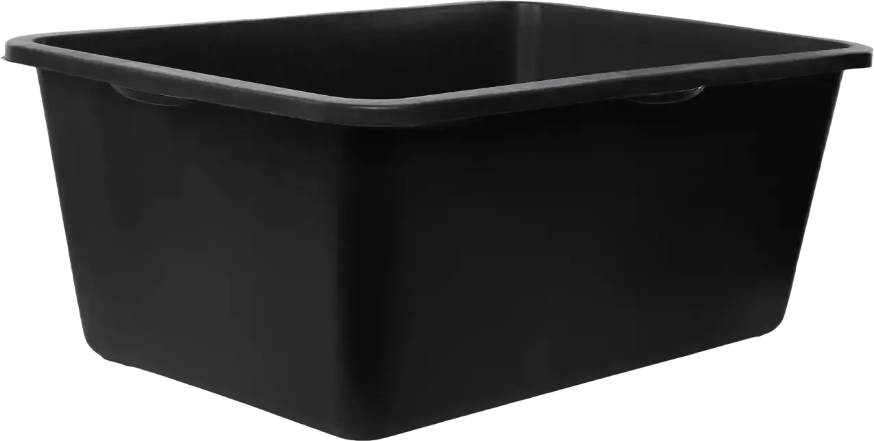 Rectangular construction tub 80 L, large STALCO S-37890