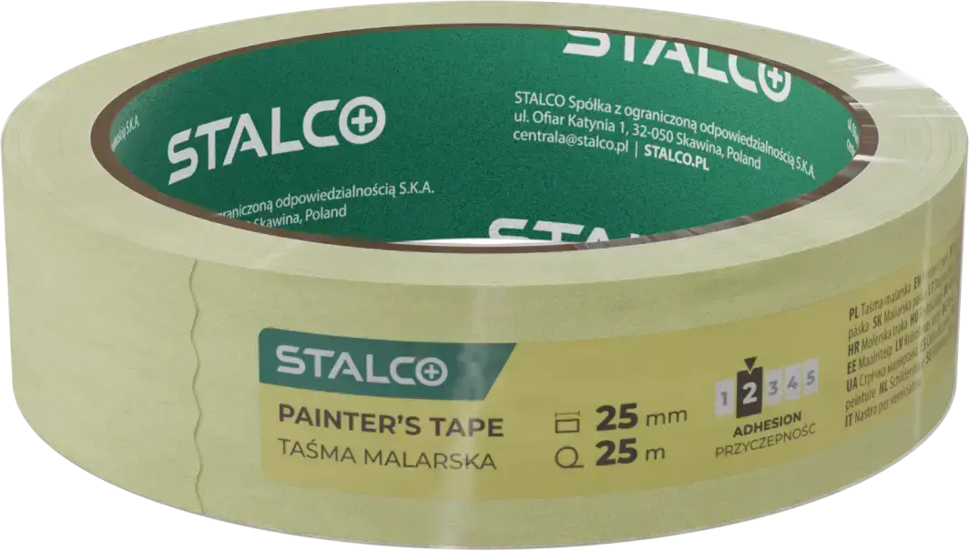 Painter’s tape 25 mm x 25 m STALCO S042138225