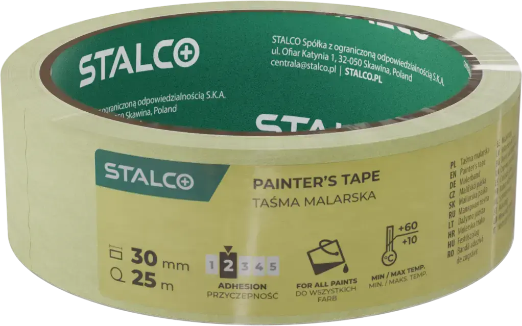 Painter’s tape 30 mm x 25 m STALCO S042138230