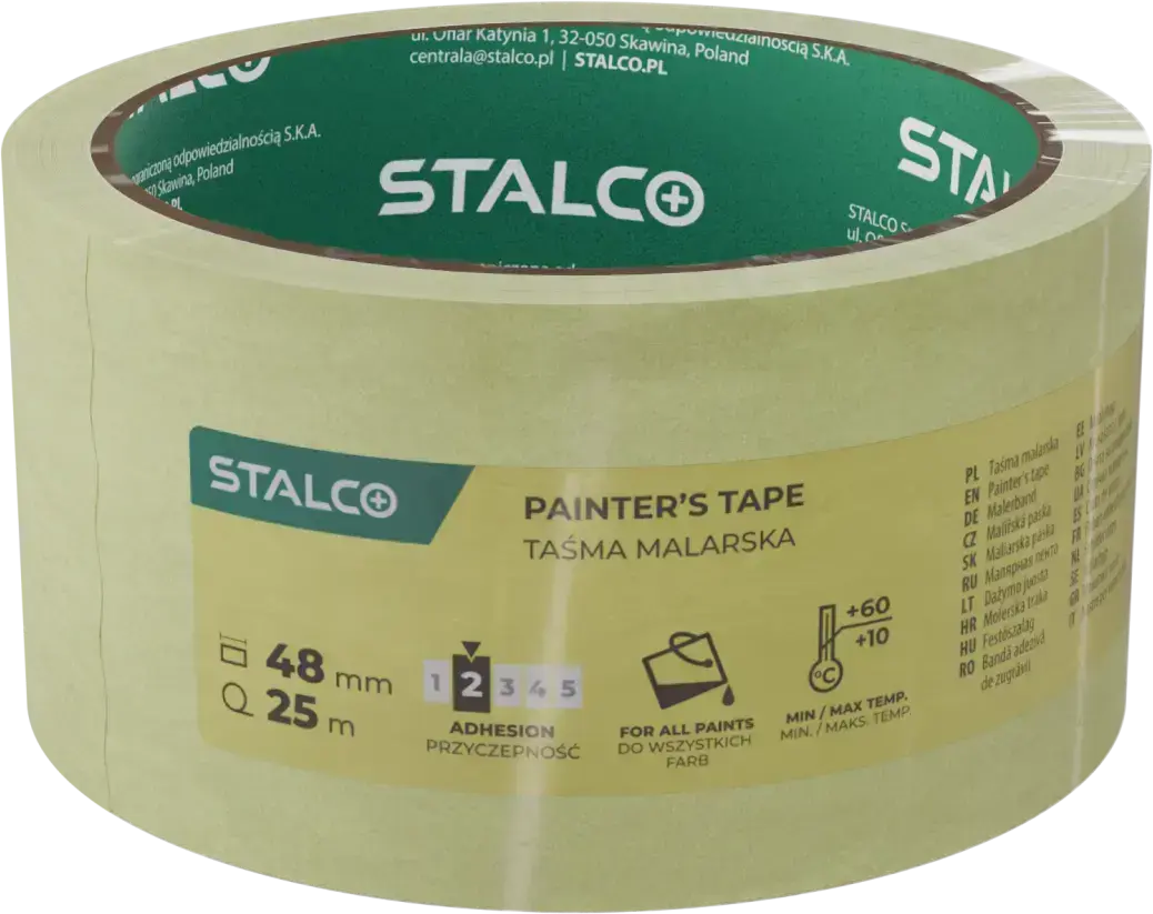 Painter’s tape 48 mm x 25 m STALCO S042138248