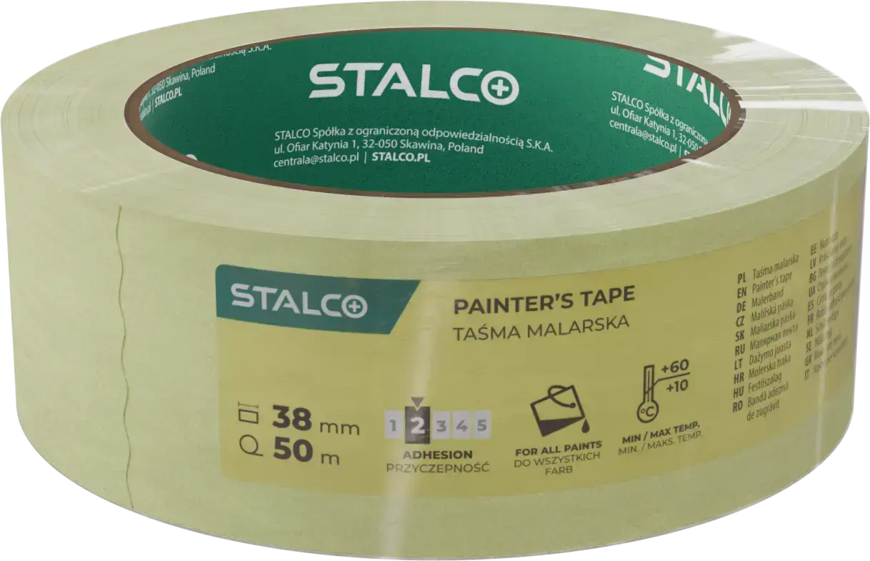 Painter’s tape 38 mm x 50 m STALCO S042138274