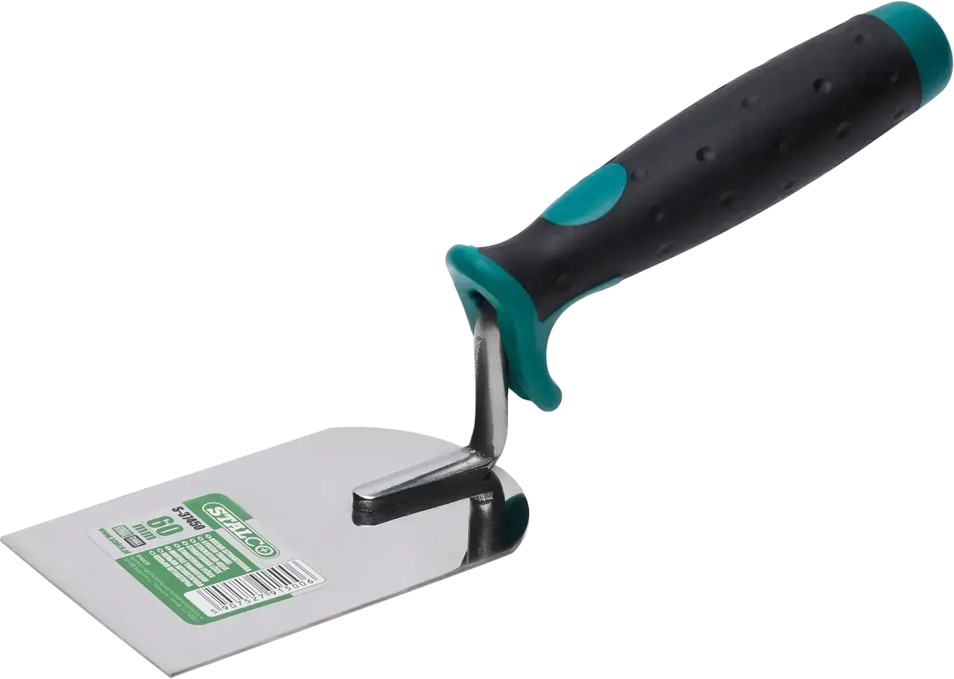 Plastering trowel 60 mm, stainless steel STALCO S-37450