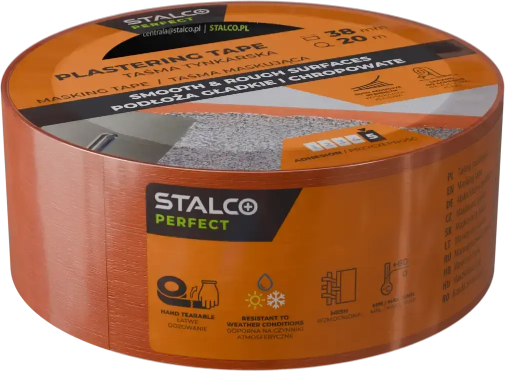 Pleistertape 38mm x 20m STALCO PERFECT S042138461