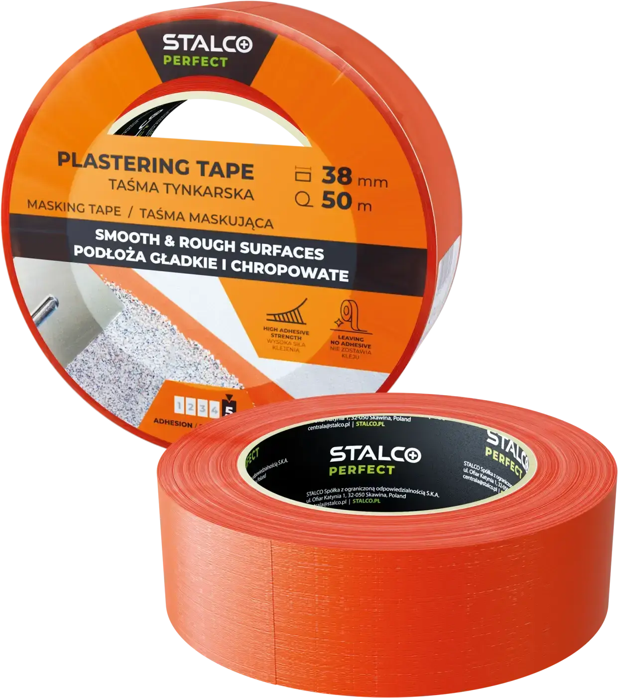 Plastering Masking Tape 38mm x 20m STALCO PERFECT S042138461