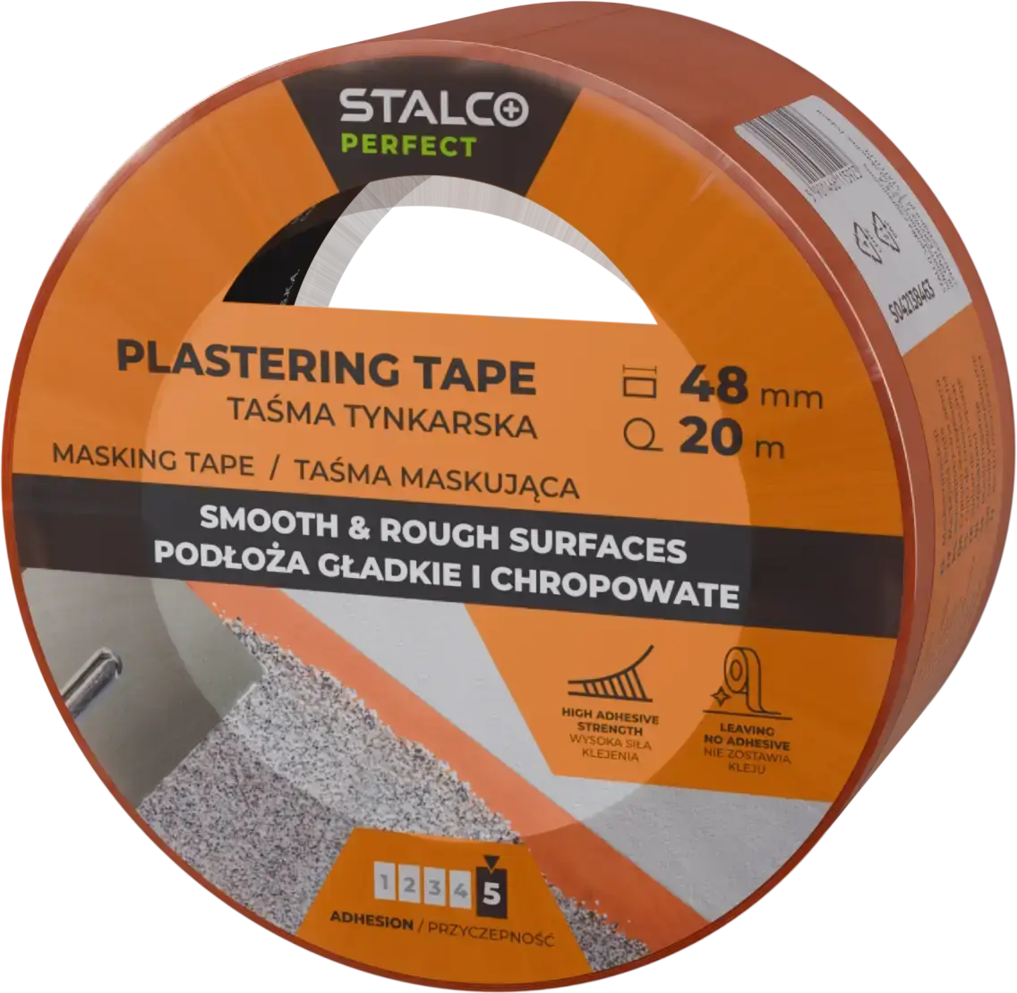 Plastering Masking Tape 48mm x 20m STALCO PERFECT S042138463