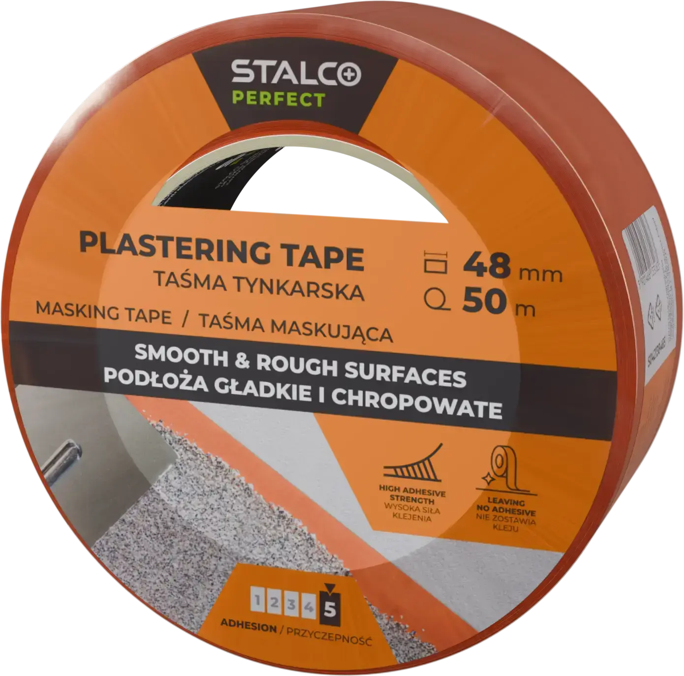 Plastering Masking Tape 48mm x 50m STALCO PERFECT S042138465