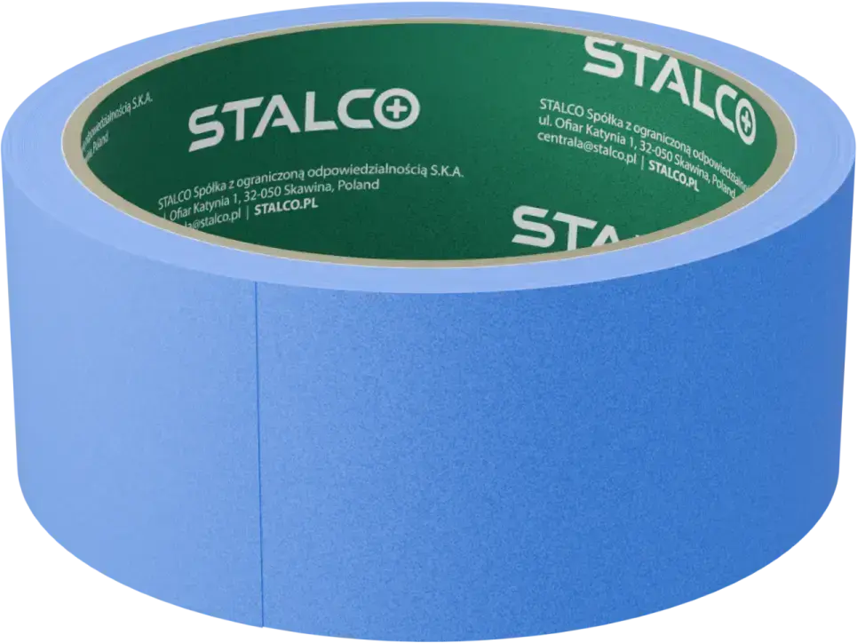 Blue painter’s tape 38 mm x 25 m, blue STALCO S042138534