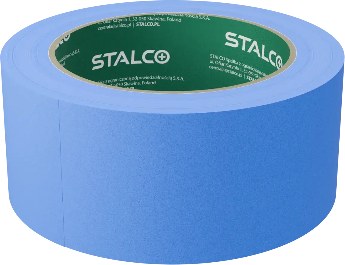 Blue painter’s tape 48 mm x 50 m, blue STALCO S042138546