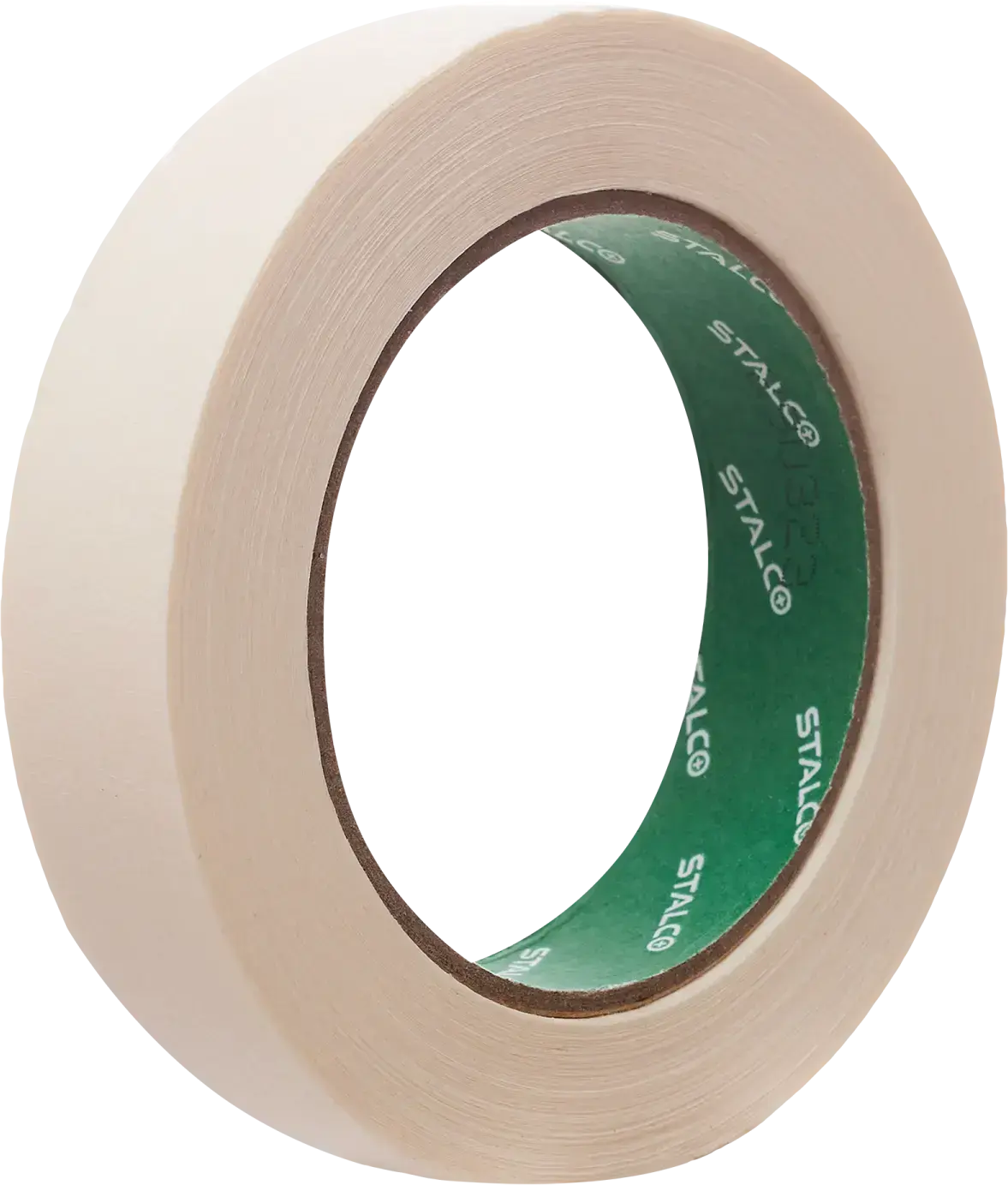 Masking tape 25 mm x 50 m, white STALCO S-38558