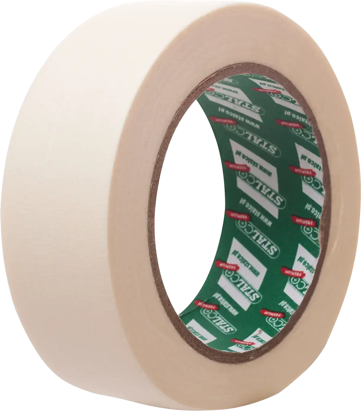 Masking tape 38 mm x 50 m, white STALCO S-38561