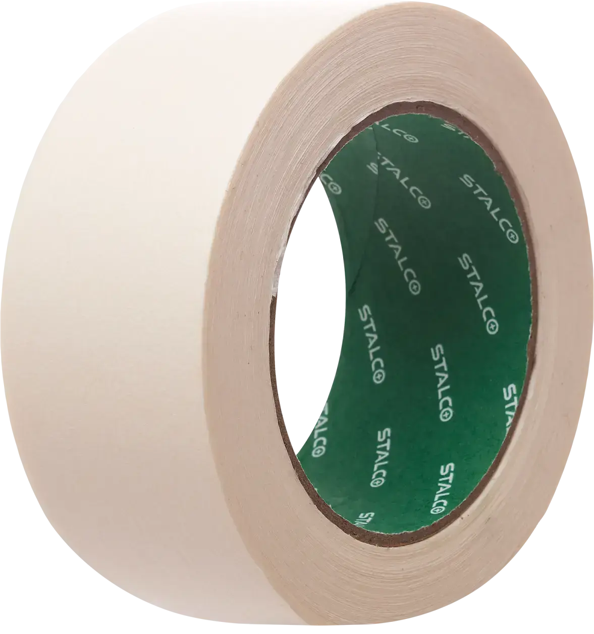 Masking tape 48 mm x 50 m, white STALCO S-38564