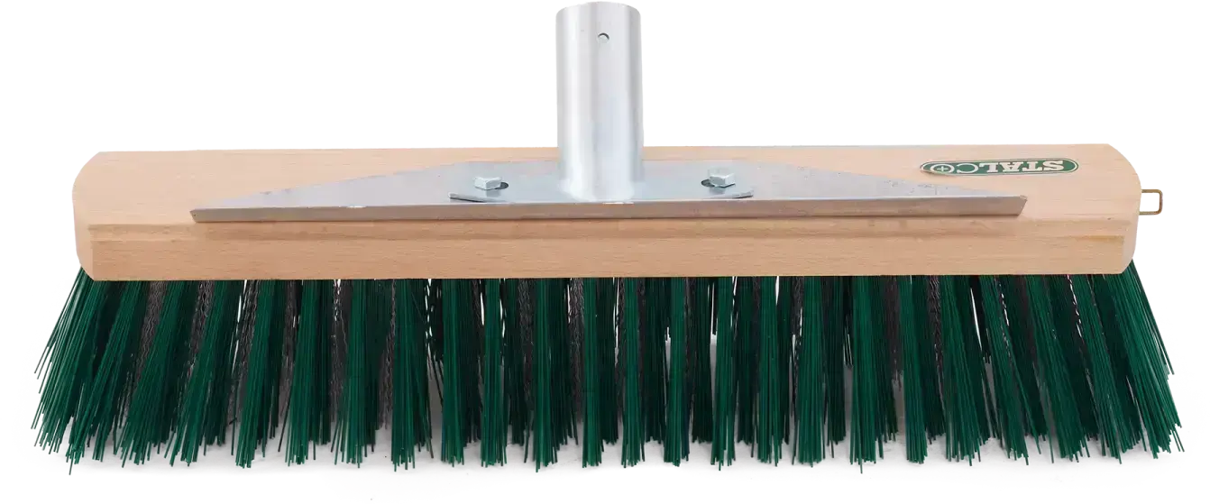 Street broom with scraper 400 mm; PET 0.9 mm × 67 mm STALCO S-47740