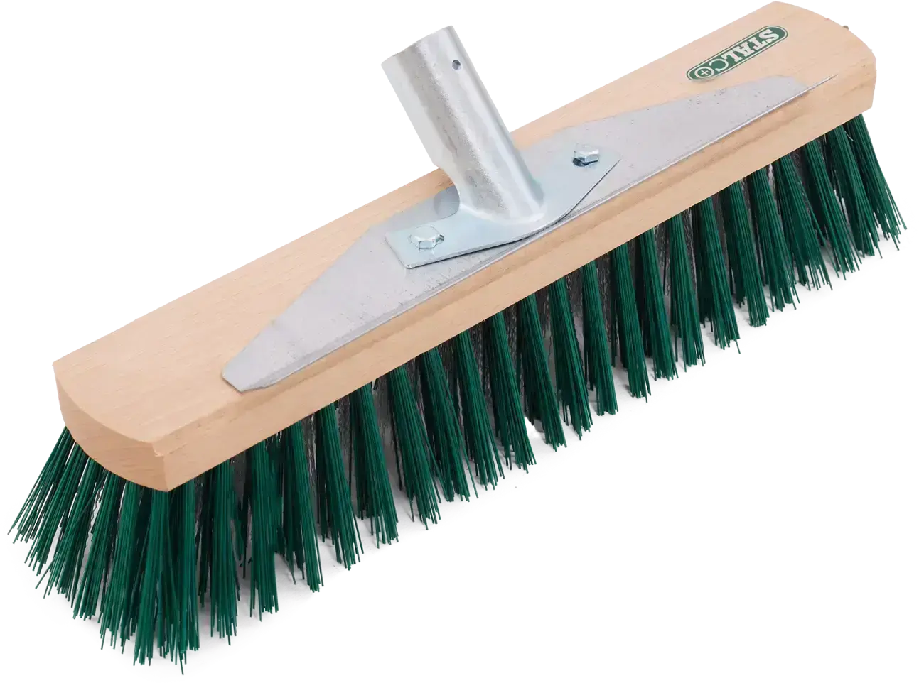Street broom with scraper 400 mm; PET 0.9 mm × 67 mm STALCO S-47740