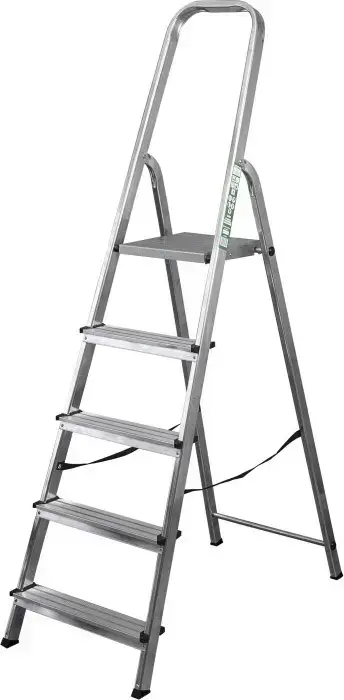 Household ladder 150kg 7 steps (with platform), 5.6 kg, 2058 mm, 1425 mm STALCO S-40543