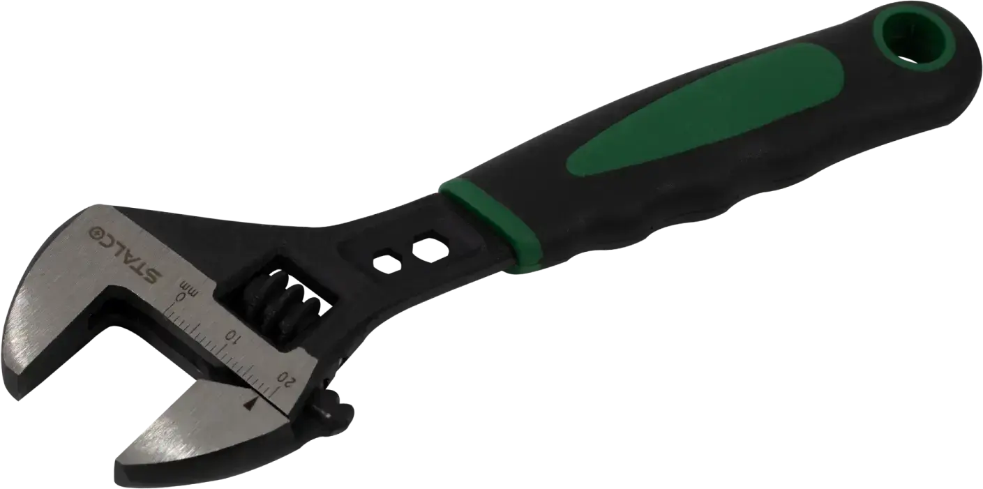 Adjustable wrench 0 - 29 mm, 250 mm STALCO S-48010