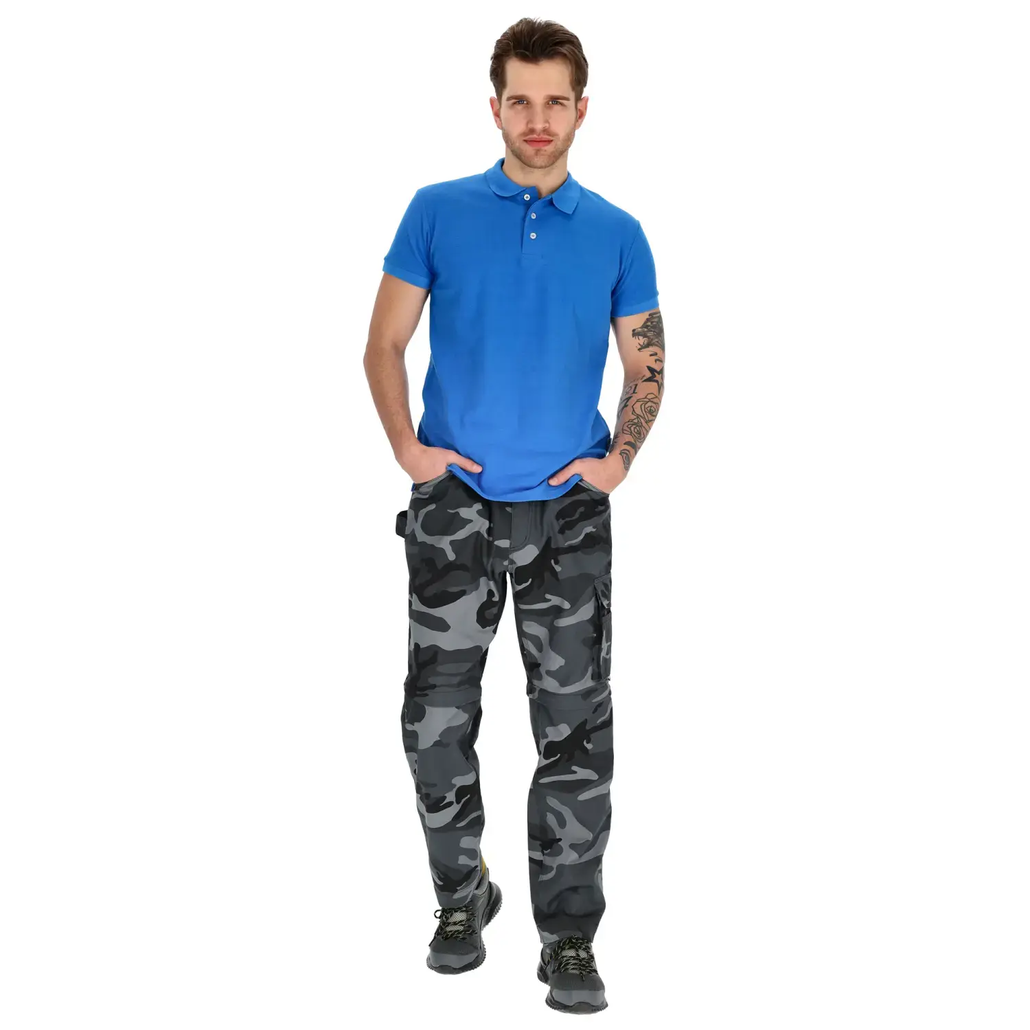 Work trousers MORO 2XL Grey STALCO S-42181
