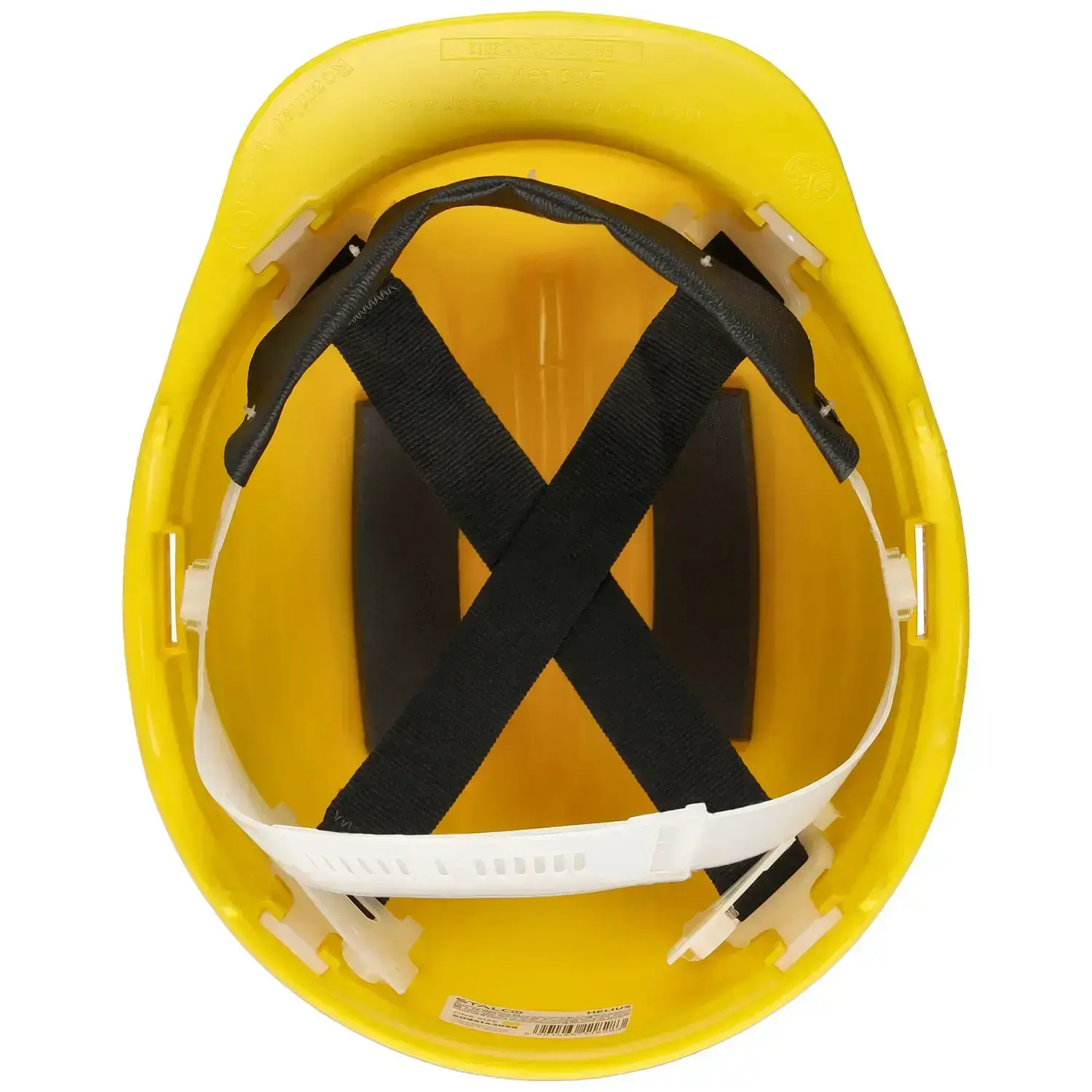 HELIUS Gele Industriële Veiligheidshelm STALCO S-42059