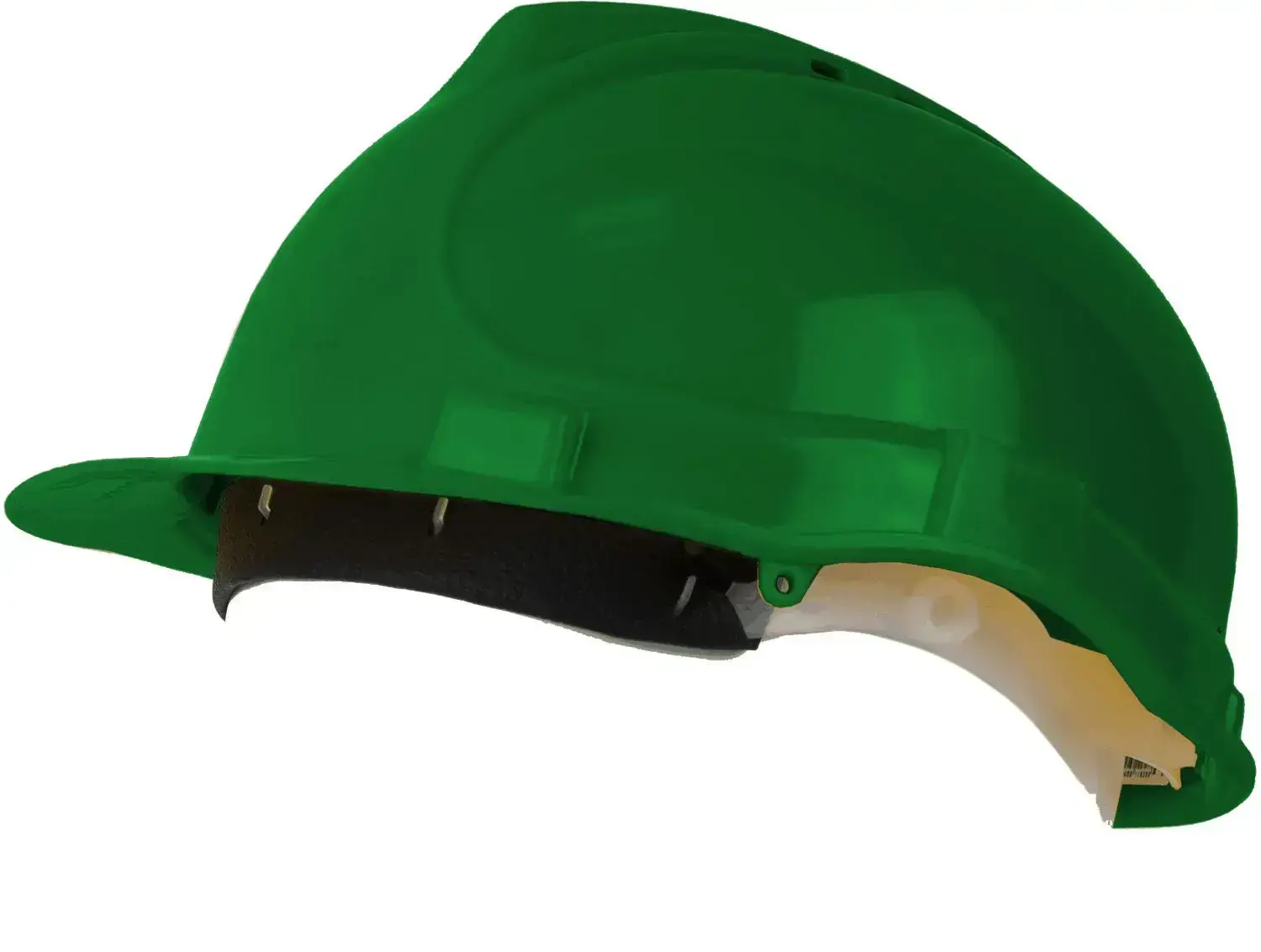 Industrial safety helmet HELIUS Green STALCO S-42063
