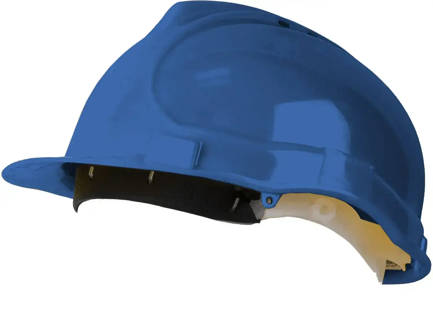Industrial safety helmet HELIUS Blue STALCO S-42067