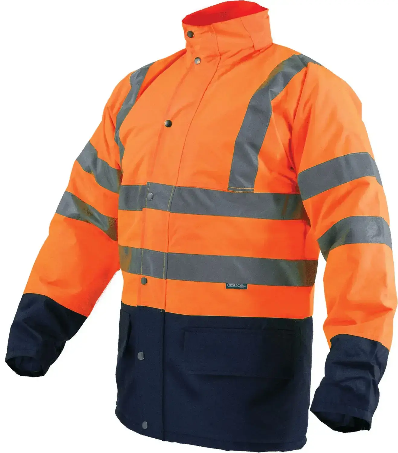 Men's insulated warning jacket FLASH S Orange STALCO S-44052