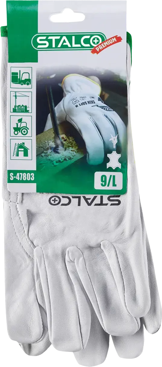 Leather gloves S-SKIN SOFT H 8 STALCO S-47802