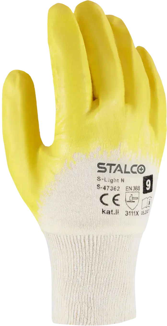 Katoenen handschoenen S-LIGHT N 10 STALCO S-47363