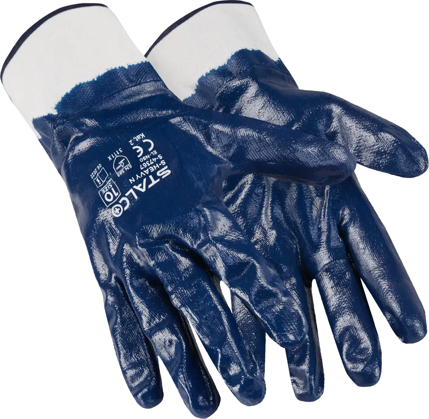 Katoenen handschoenen S-HEAVY N 10 STALCO S-47367