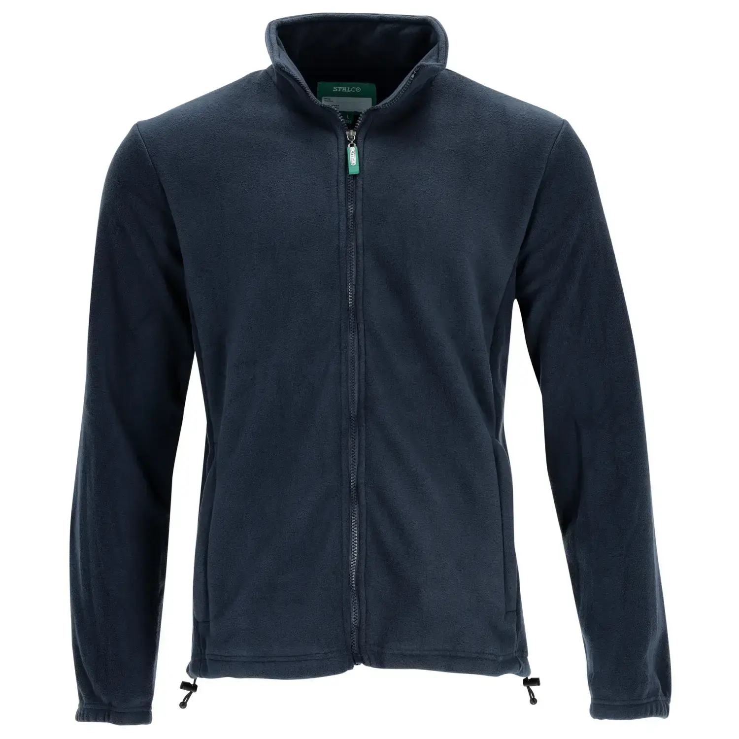 Men's fleece sweatshirt BARRY M Navy blue STALCO S-44543